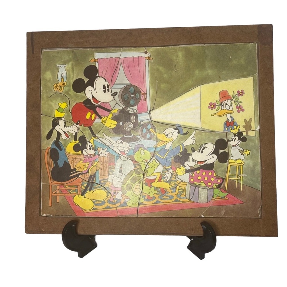 Vintage Disney wood children’s puzzle
